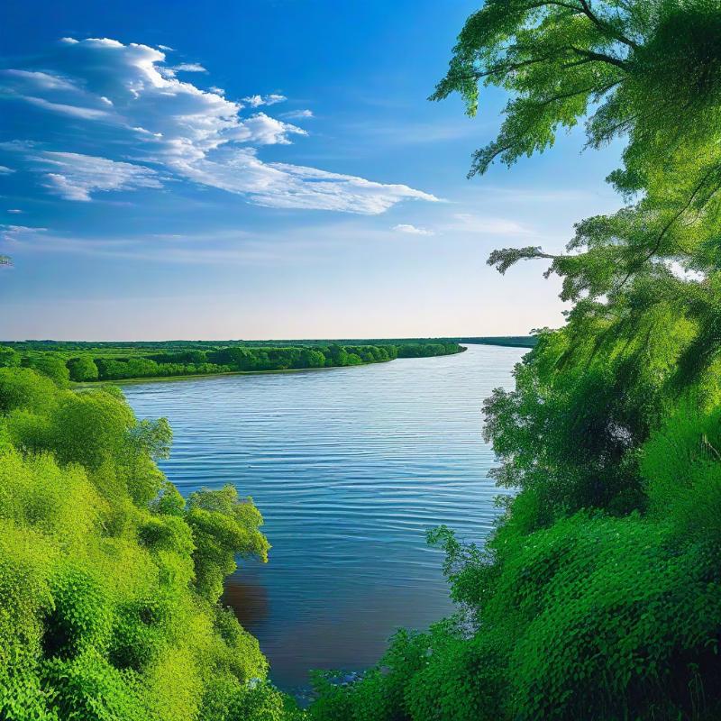 Scenic view of St. John Parish waterfront